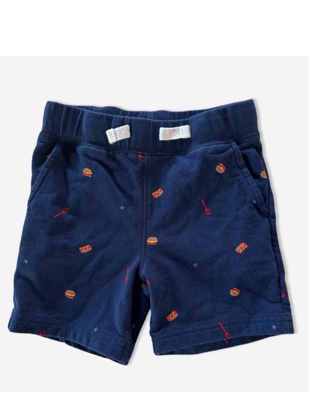 Carter’s Blue Kids Shorts with Fun Pattern